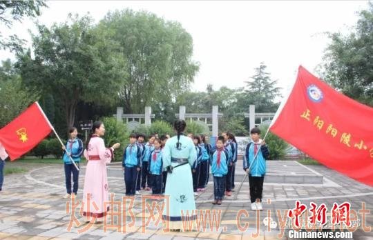 汉景帝阳陵博物院举办社会教育活动。 陕西省文物局 摄