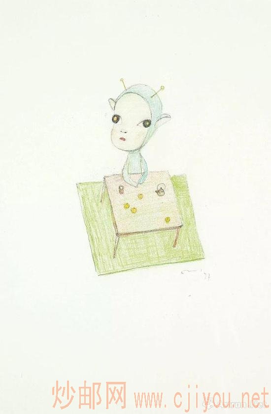 �������ǣ��ձ���1959������ �����⡷ ��ɫǦ�� Ǧ�� ֽ�� ��34.4 x 24.4 cm 1997���� ���ۣ���Ԫ 240��000 - 320��000