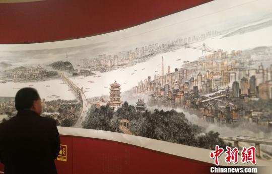 《长江万里图》局部 应妮 摄