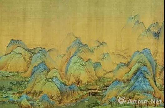 北宋 王希孟 《千里江山图》局部