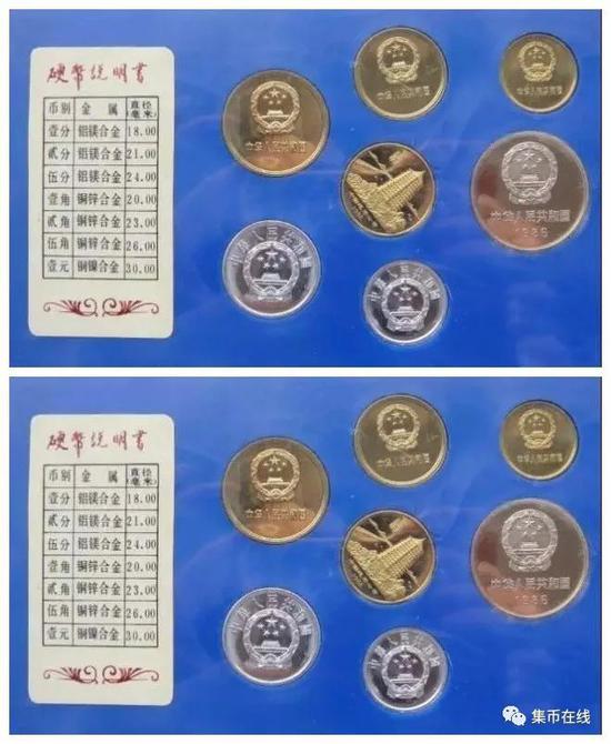 1986年精制长城套币