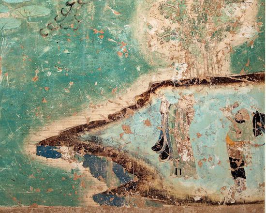 ���ֿߵڶ������ڱ���ˮ�¹���ͼ�е���ɮȡ��ͼ������Ʒ�� л��ʤ����